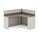 Harbour-C Modern Office Partition Workstation L-Shaped Desk